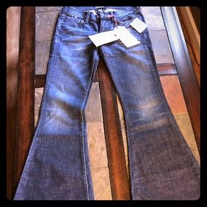 NWT LUCKY Zoe Mid Slim Fit Bell Bottoms Jeans